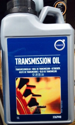 Масло трансмиссионное VOLVO Transmission Oil минеральное 1 л купить 6 880 ₽