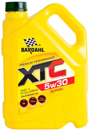 Масло моторное Bardahl XTC 5W-30 C3 синтетическое 5 л купить 6 233 ₽