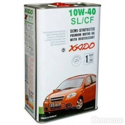 Масло моторное XADO Atomic Oil 10W-40 полусинтетическое 4 л купить 4 066 ₽