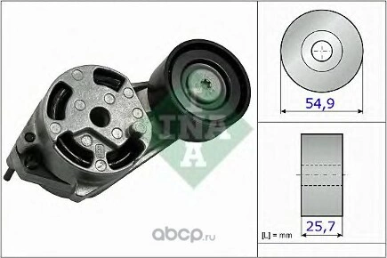 Ролик-натяжитель приводного ремня BMW 1(F20)/3(F30) mot.N13 INA купить 7 048 ₽