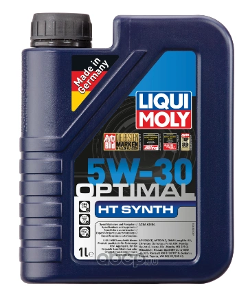 Масло моторное LIQUI MOLY Optimal HT Synth 5W-30 синтетическое 1 л купить 1 442 ₽