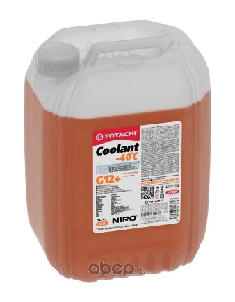 NIRO COOLANT Orange -40C G12+ антифриз оранжевый 0.9л. купить 2 017 ₽