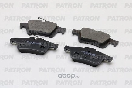 Колодки тормозные дисковые задн FORD CMAX 03, TRANSIT CONNECT 02 JAGUAR XK 06 MAZDA 3 03, 5 05 OPEL SIGNUM 03 VOLVO S40 05, V50 0 PATRON купить 1 324 ₽