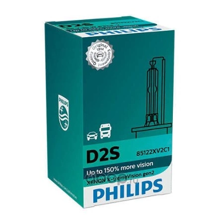 Лампа ксеноновая D2S PHILIPS X-tremeVision gen2 1 шт. купить 7 255 ₽