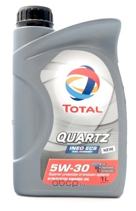 Масло моторное Total QUARTZ INEO ECS 5W-30 синтетика 1 л купить 1 301 ₽