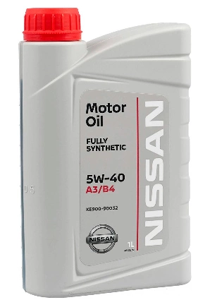 Масло моторное NISSAN Motor Oil 5W-40 синтетическое 1 л купить 1 366 ₽