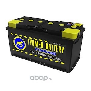 Аккумулятор TYUMEN BATTERY STANDARD 100 А/ч обратная R+ 353x175x190 EN790 А купить 9 986 ₽