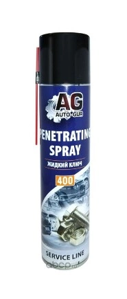 Жидкий ключ 400 мл (аэрозоль) Professional Легкое откручивание Auto-GUR купить 231 ₽