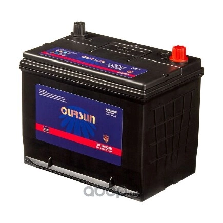 Аккумулятор OURSUN JIS MF 70 А/ч L+ (1) 222x259x172 EN620 А купить 6 807 ₽