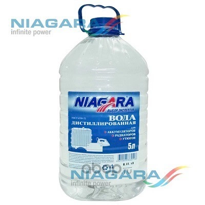 Вода дистиллированная 5L NIAGARA купить 95 ₽