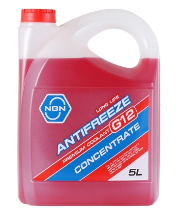 Антифриз NGN Premium Coolant G12 концентрат -65 красный 5 л купить 2 282 ₽