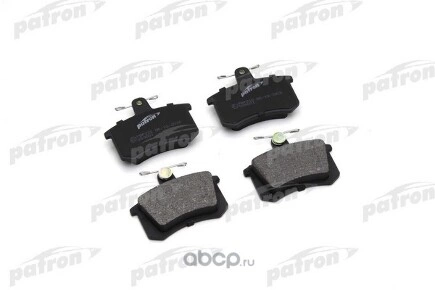 Колодки тормозные дисковые задние AUDI 100 82-90, 100 90-94, 100 Avant 82-90, 100 Av PATRON купить 1 217 ₽