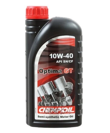 10W-40 Optima GT SN/CH-4, A3/B4, 1л (полусинт. мотор. масло) CHEMPIOIL купить 491 ₽