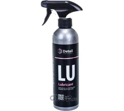 Лубрикант для глины "Lubricant" 500 мл DETAIL купить 256 ₽