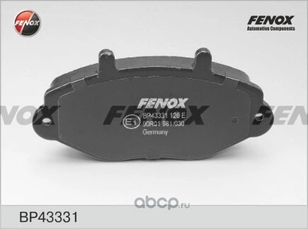 Колодки тормозные передние FENOX купить 2 146 ₽