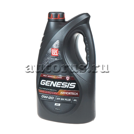 Масло моторное Лукойл Genesis Armortech GC 0W-20 4 л купить 4 042 ₽