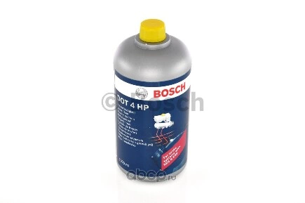 Жидкость тормозная BOSCH High Perfomance DOT4 1 л купить 1 504 ₽