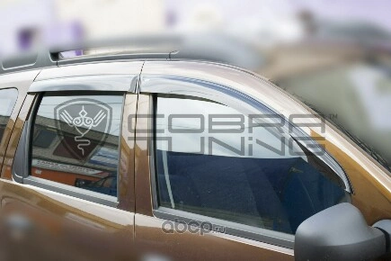 Дефлектора окон Renault Duster 2011 Cobra tuning купить 2 058 ₽