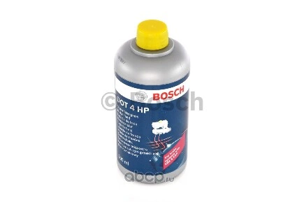 Жидкость тормозная BOSCH DOT4HP DOT4 0,5 л купить 789 ₽