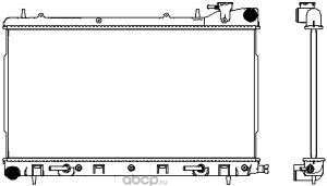 Радиатор основной SAKURA купить 12 086 ₽