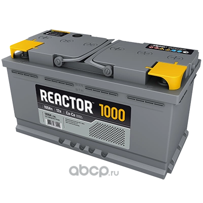 Аккумулятор REACTOR 100 А/ч обратная R+ 353x175x190 EN1 080 А купить 13 810 ₽