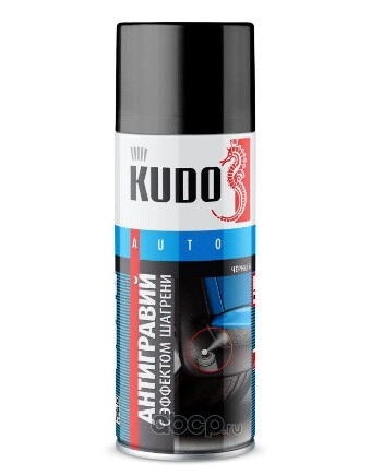 Антигравий (черный) с эффектом шагрени KUDO 520 мл KUDO купить 431 ₽