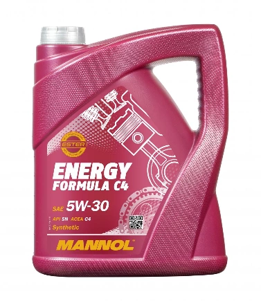 Масло MANNOL ENERGY FORMULA C4 5W30 5л. купить 4 207 ₽