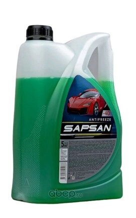 АНТИФРИЗ GREEN ЮГ (5 КГ) (Кр.Кш) SAPSAN купить 396 ₽