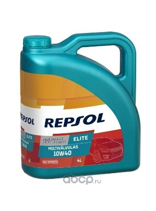 Масло моторное Repsol Multivalvulas 10W-40 синтетика 4 л купить 2 284 ₽