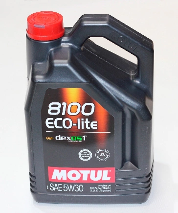 Масло моторное Motul 8100 Eco-Lite 5W-30 синтетическое 4 л купить 5 049 ₽