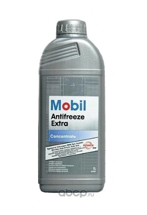 Антифриз MOBIL Antifreeze Extra концентрат сине-зеленый 1 л купить 1 075 ₽