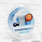 Лампа 12V H1+W5W 55W PHILIPS Crystal Vision 2 шт. DUOBOX купить 1 542 ₽