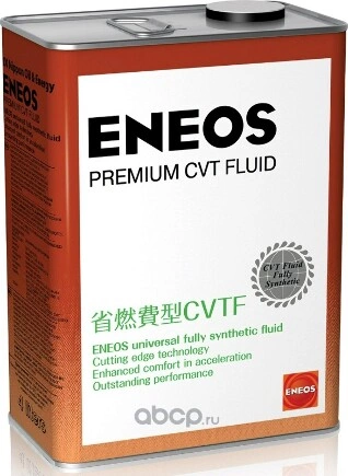 Масло трансмиссионное ENEOS Premium CVT Fluid синтетическое 4 л купить 3 878 ₽