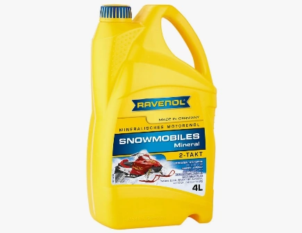 Масло моторное Ravenol Snowmobiles Mineral 2-Takt минеральное 4 л купить 4 007 ₽