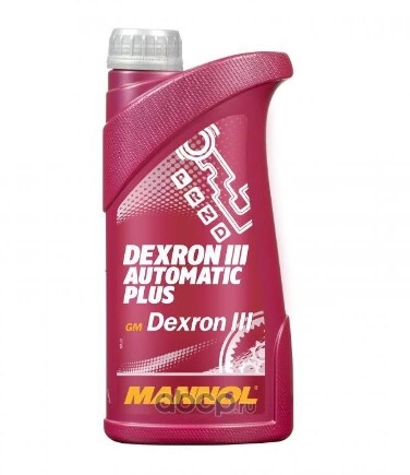 Масло трансмиссионное Mannol ATF Dexron III синтетическое 1 л купить 668 ₽