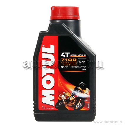 Масло моторное 4T Motul 7100 4T 15W50 1 л купить 1 700 ₽