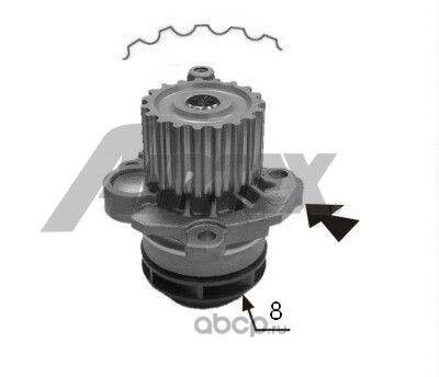 Помпа, водяной насос AIRTEX купить 2 261 ₽