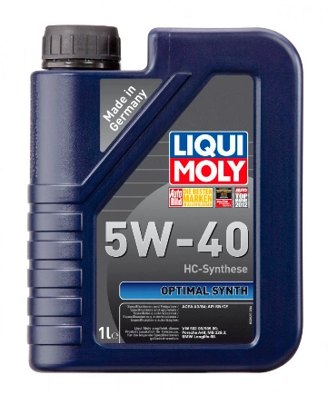 Масло моторное LIQUI MOLY Optimal Synth 5W-40 синтетическое 1 л купить 1 665 ₽