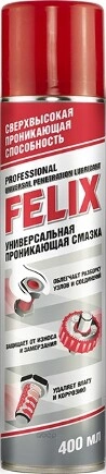 Смазка аэрозоль Felix жидкий ключ 400 мл купить 292 ₽