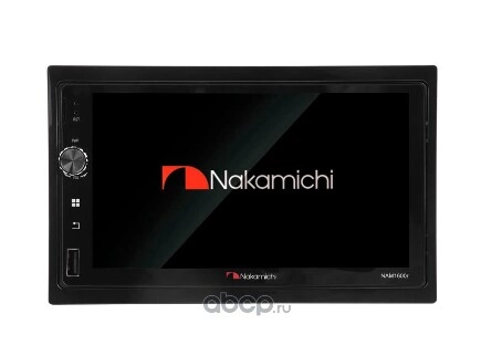 Автомагнитола Nakamichi NAM1600r, 2DIN, MP3, USB, SD, BT Nakamichi NAM1600r NAKAMICHI купить 7 231 ₽