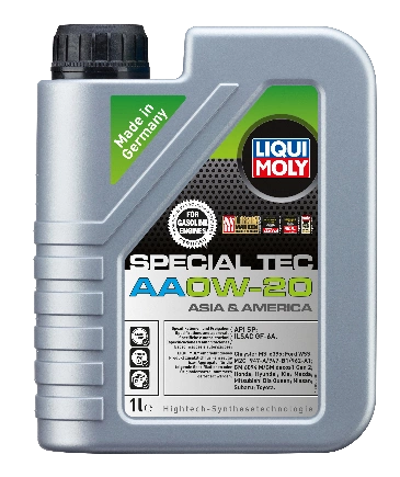 Масло моторное LIQUI MOLY Special Tec AA 0W-20 синтетическое 1 л купить 1 664 ₽