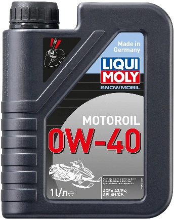 Масло моторное 4T Liqui Moly Snowmobil 0W40 синтетическое 1 л купить 2 016 ₽