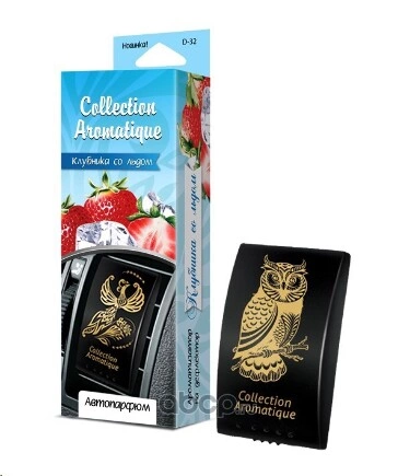 Ароматизатор Collection Aromatique на дефлектор клубника со льдом Fouette купить 140 ₽