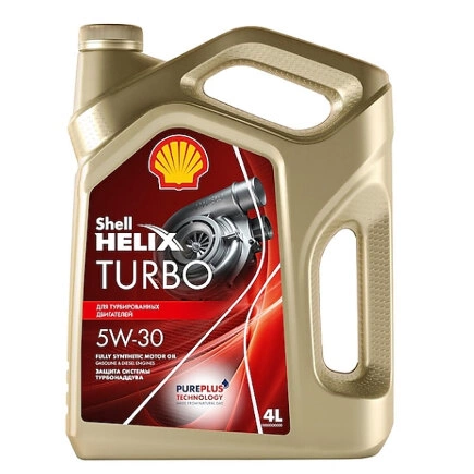 Масло моторное SHELL Helix Turbo C3 5W-30 синтетическое 4 л купить 6 658 ₽