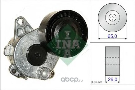 Ролик-натяжитель приводного ремня MB W204/W212/W221/W166/X204 mot.OM651 INA купить 6 739 ₽