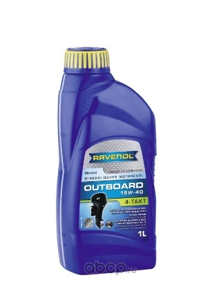 Масло моторное Ravenol 15W-40 минеральное 1 л купить 1 099 ₽