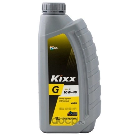 Масло моторное KIXX G SL/CF 10W-40 полусинтетическое 1 л купить 726 ₽