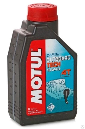 Масло моторное 4T Motul Outboard Tech 10W40 1 л купить 1 371 ₽