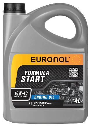 Масло моторное EURONOL START FORMULA 10W-40 4 л купить 1 507 ₽