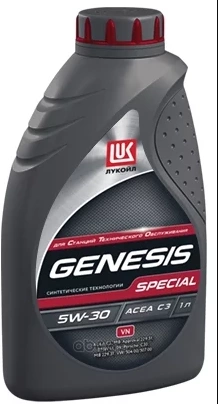 Масло моторное Лукойл Genesis VN 5W-30 1 л купить 924 ₽